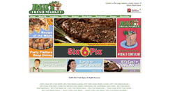Desktop Screenshot of billsfreshmarket.com